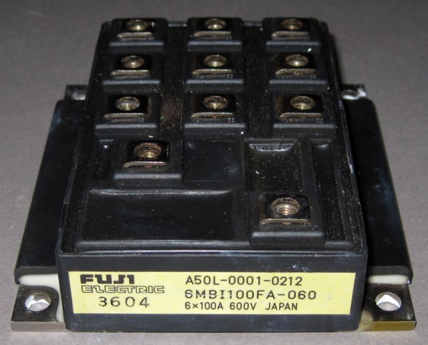 Fuji Fanuc AC Servo IGBT Modul Transistor A50L-0001-0327 50A 600V Top, 